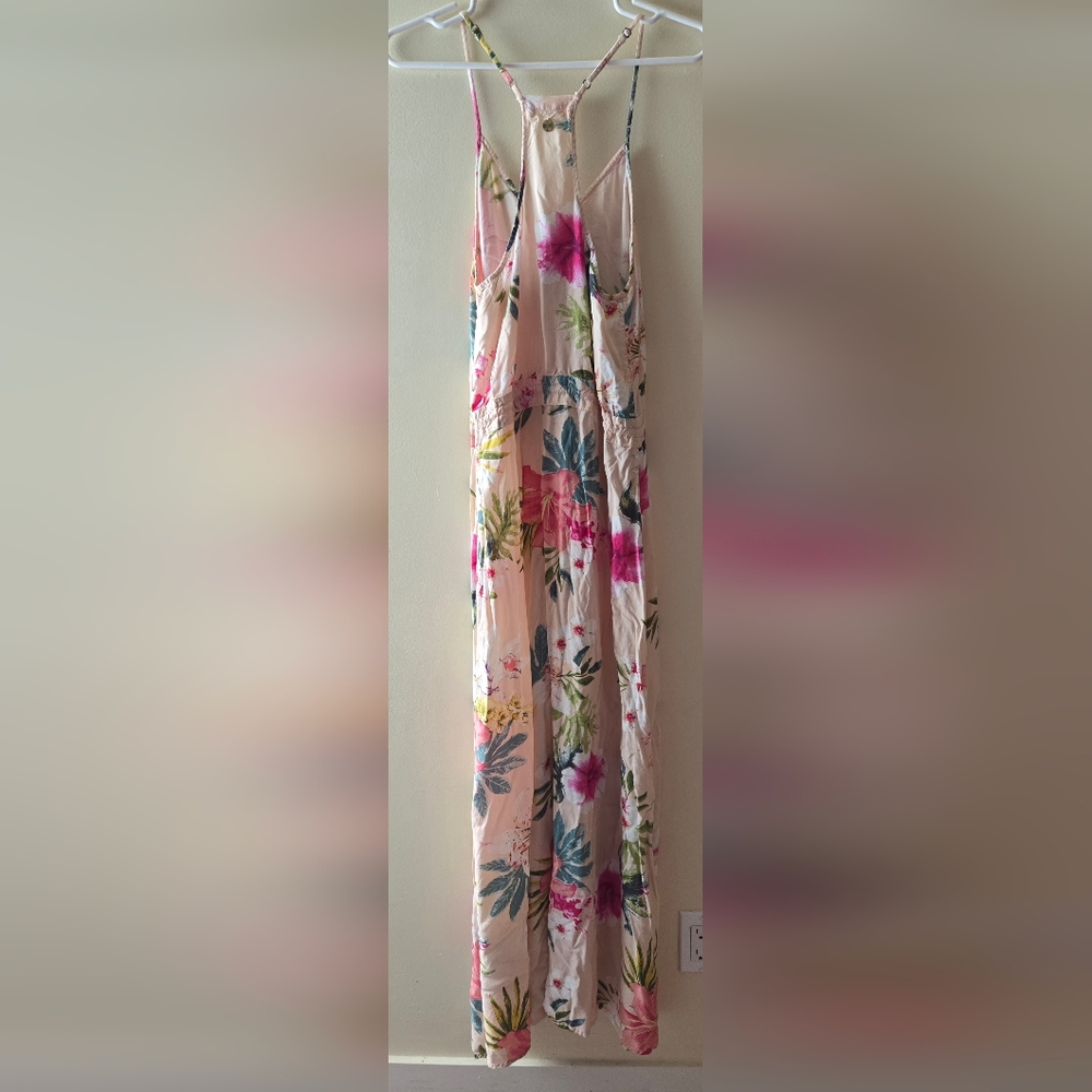 Rip Curl Tropical Floral Maxi Dress Size S - Picture 3 of 4